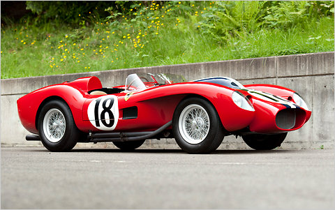 20 and 21 at Pebble Beach there will be a prototype 1957 Ferrari Testarossa 